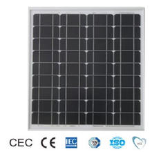 55W TUV / CE / IEC / Mcs Panel solar monocristalino aprobado (ODA55-18-M)